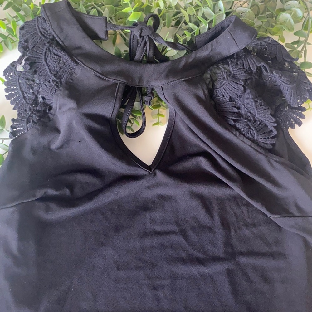 High neck Lace blouse